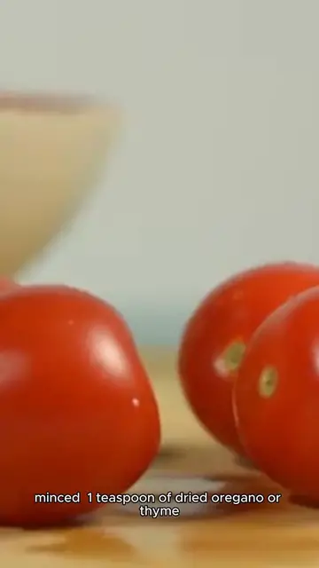 Video thumbnail for cherry tomato recipe