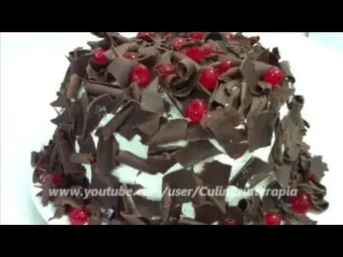 Video thumbnail for BOLO FLORESTA NEGRA TRADICIONAL PARA O NATAL