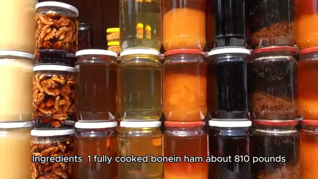 Video thumbnail for Honey Baked Ham Recipe