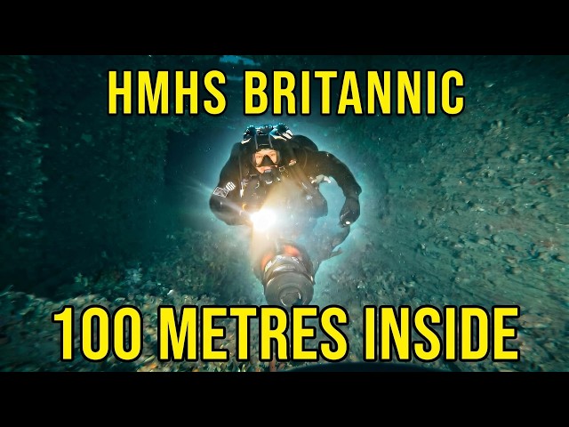 Video thumbnail for HMHS Britannic: Inside the World's Largest Shipwreck — The Promenade Deck