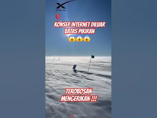 'Video thumbnail for KONSEP INTERNET STARLINK BIKIN GELENG² KEPALA #starlink #spacex #elonmusk #tech #wifi #indihome'