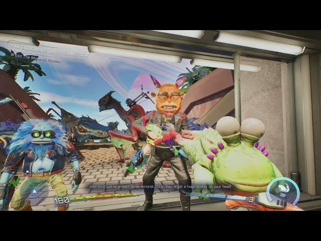 Video thumbnail for High On Life 2 - Kill Billionaire Larry Pinkstock: Get To Pinkline Harbor | Kill Bounty Hunters