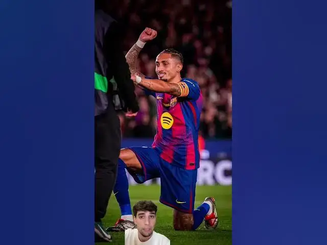 Video thumbnail for Opiniones?? Ig: pausegarra #raphinha #fcbarcelona #futbol #cullera