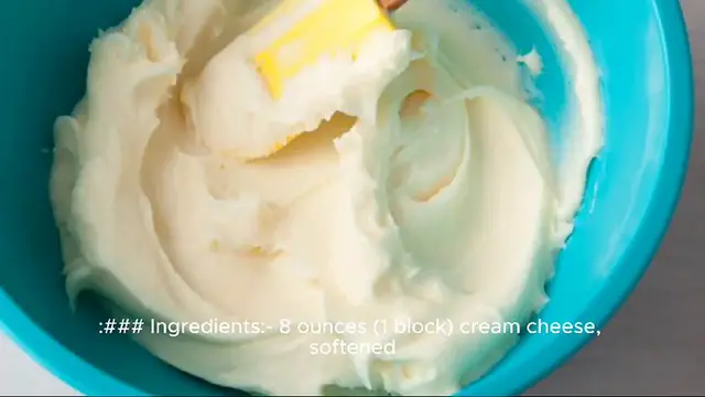 Video thumbnail for cream cheese frosting recipe