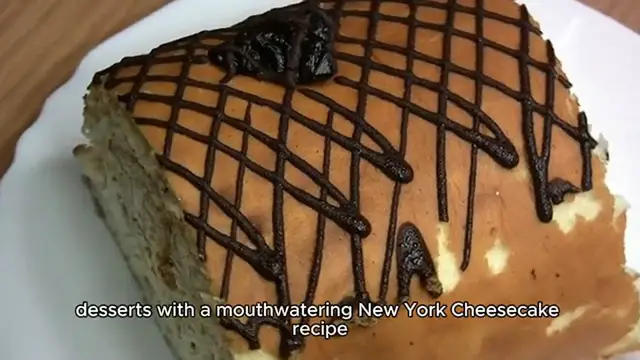 Video thumbnail for New York Cheesecake Recipe