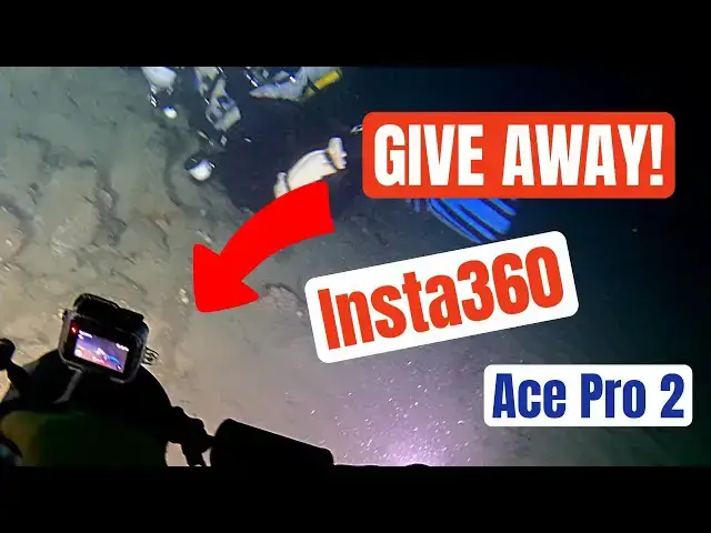 'Video thumbnail for Insta360 Ace Pro 2 Action Camera for Deep Wreck Diving + GIVEAWAY'