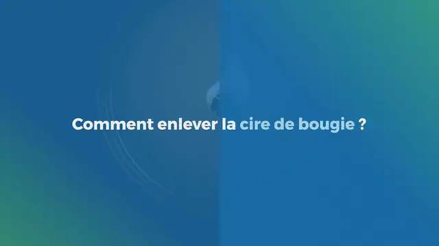 Video thumbnail for Comment enlever la cire de bougie : Conseils et astuces