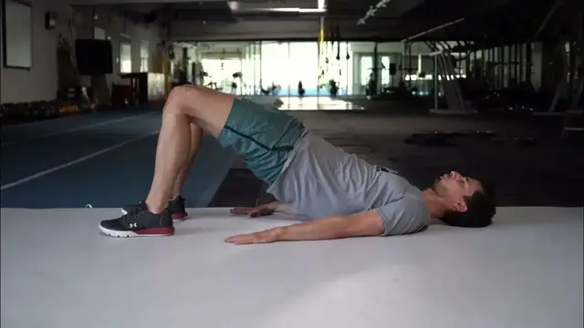 Video thumbnail for تمرين كيجل - الجسر، جسور الأولية - Glute bridges
