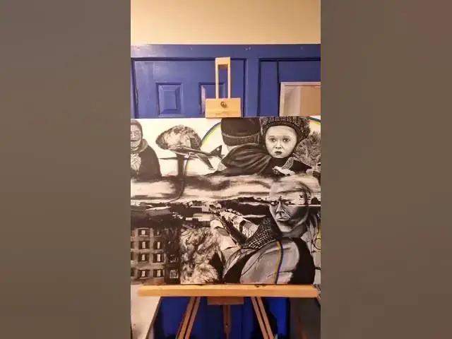 Video thumbnail for Painting for #ukraine