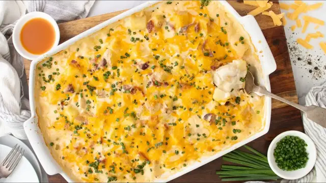 'Video thumbnail for Don't Make This Cheesy Ham & Potato Casserole Unless You're Ready For Zero Leftovers'