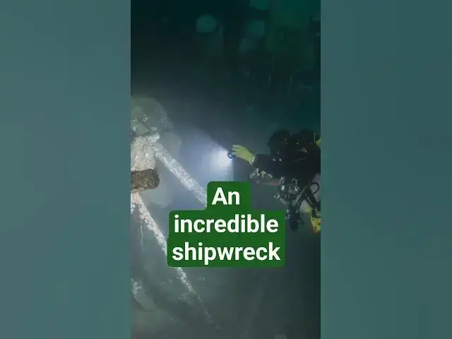 'Video thumbnail for Exploring a Sunken Mystery Shipwreck!'