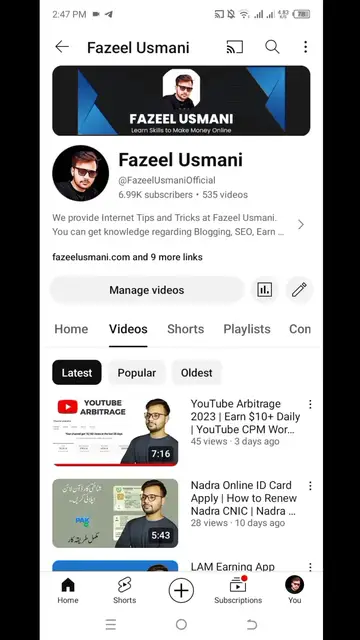 'Video thumbnail for YouTube Arbitrage _ YouTube CPM Work New Method _ Crypto Arbitrage for YouTube _ Real or Fake'