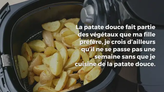 Video thumbnail for Frites de patate douce Air Fryer