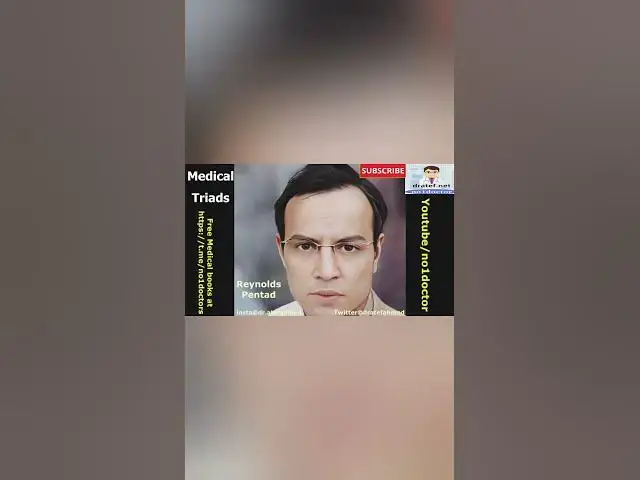 Video thumbnail for Renylod pentad #shorts #medical #usmle#frcs #mrcs #medicalstudent #disease #doctor #notes #no1doctor