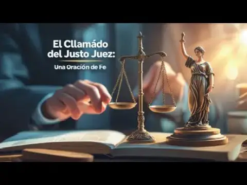 'Video thumbnail for El Llamado del Justo Juez : Una Oración de Fe'