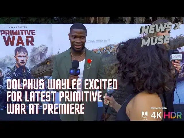 'Video thumbnail for Dolphus Waylee Excited for Latest Primitive War at Premiere'