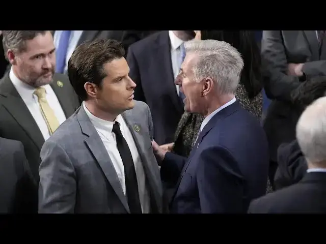 Video thumbnail for 'An Act Of Selfishness' - Matt Gaetz Shreds Kevin McCarthy After Retirement Announcement