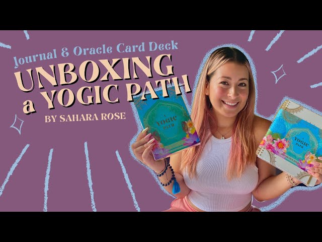 Video thumbnail for The Yogic Path Journal & Oracle Card Deck Unboxing & Review