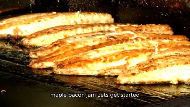 Video thumbnail for Grilled Cheese with Maple Bacon Jam