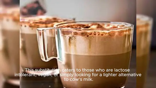Video thumbnail for Almond Milk Coffee - Coffee made with almond milk