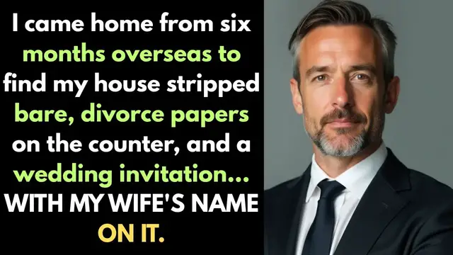 'Video thumbnail for I Returned From Deployment to an Empty House — and a Wedding Invite… With My Wife’s Name.'