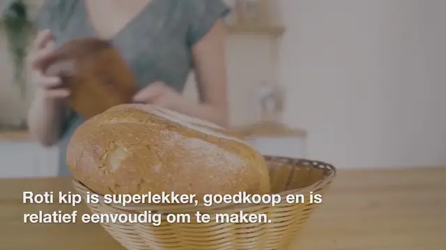 Video thumbnail for Lekker recept voor Surinaamse roti kip