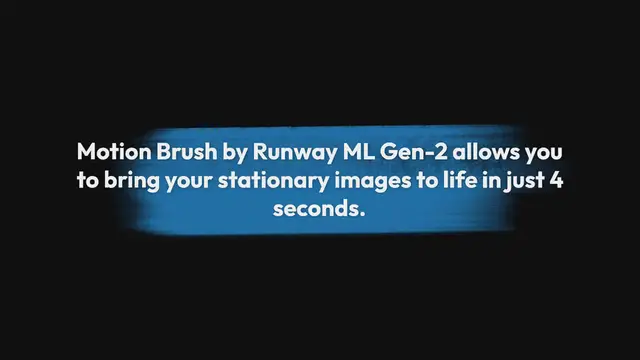Video thumbnail for Bring Your Images to Life With Runway ML Gen-2’s