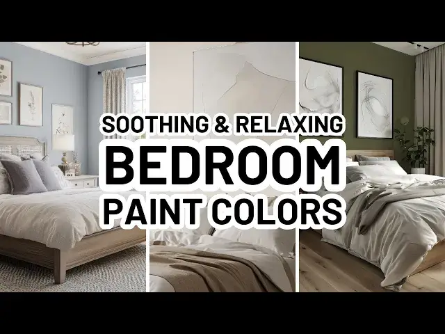 'Video thumbnail for 8 SOOTHING BEDROOM PAINT COLORS - Home Decorating Ideas'