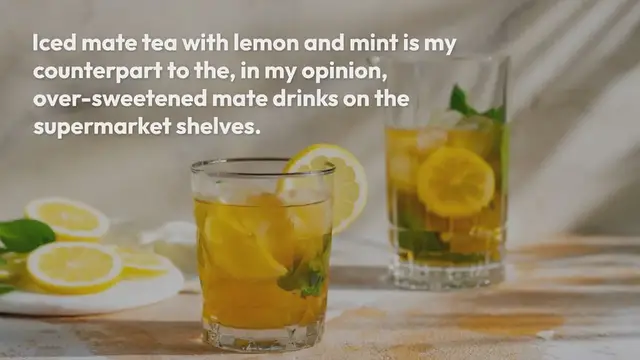 Video thumbnail for Mate iced tea