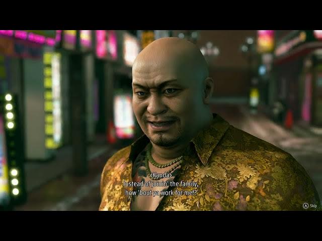 Video thumbnail for Yakuza Kiwami Dark Ties - Chapter 1 Hunger: Mine Talks with Kanda and Meets Shipei Ikari | NS2