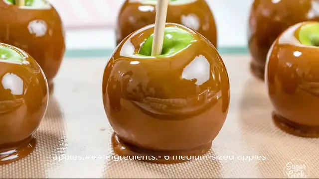 Video thumbnail for Caramel apple recipe
