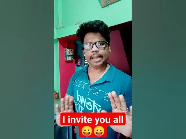 Video thumbnail for I invite you all #comedy #varshaofficial #funny #varsha #jokes #mrsvarshaofficial #fun #desi