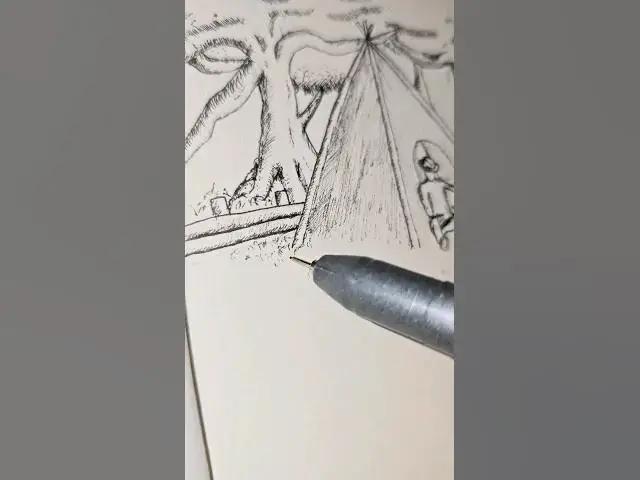 Video thumbnail for Pen Sketch #pen #drawing