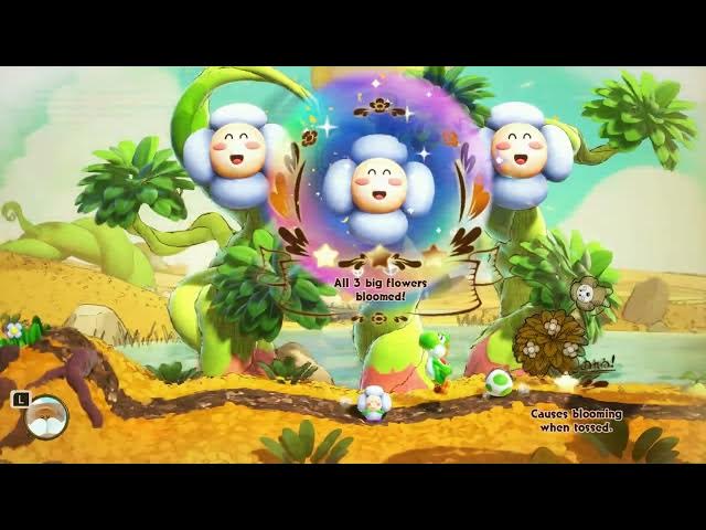 Video thumbnail for Yoshi and The Mysterious Book - Chapter 1 The Wildwoods: Experiment With The Environment Gameplay