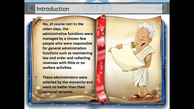 'Video thumbnail for Introduction Public Administration'