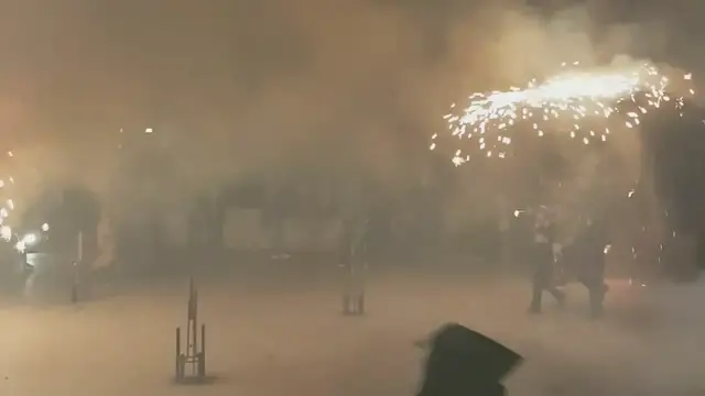 'Video thumbnail for Correfoc Dämonentanz zu Sant Antoni in Ses Salines 2020'