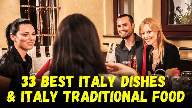Video thumbnail for 33 Italy Dishes and Recipes of Italy Traditional Food
