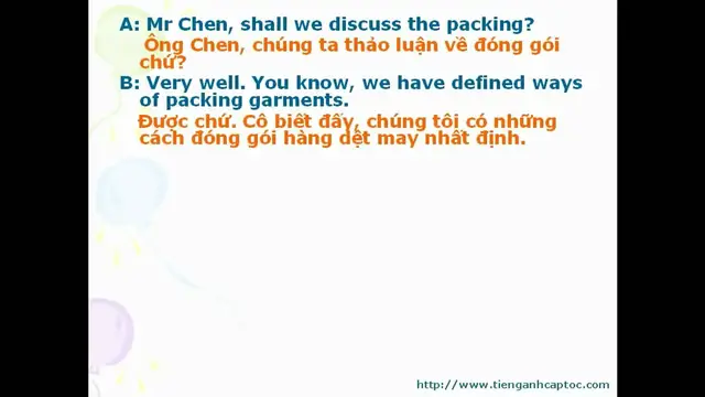 Video thumbnail for English for Trade, Finance, and Bank Unit 10 - Dialogue 002