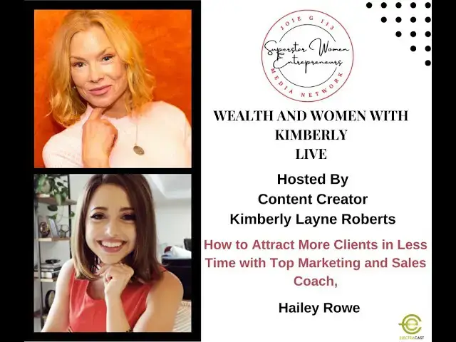 Video thumbnail for 208.  How to Attract More Clients in Less Time with Marketing and Sales Coach Hailey Rowe