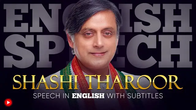 'Video thumbnail for ENGLISH SPEECH | DR. SHASHI THAROOR: Britain Must Apologise (English Subtitles)'