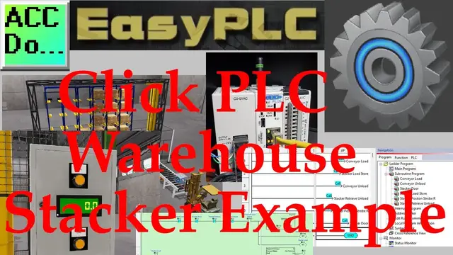 Video thumbnail for Click PLC EasyPLC Warehouse Stacker Example