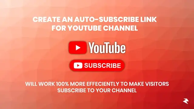 'Video thumbnail for How To Create An Auto Subscribe Link For YouTube Channel'