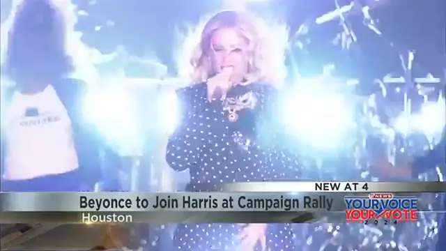Video thumbnail for Beyonce to join Kamala Harris on campaign trail