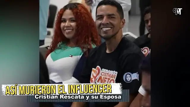 'Video thumbnail for MUERE Cristian Rescata y su Novia Nicole Burgos As3sinan a influencer Cristian Nieto y esposa Pipo'