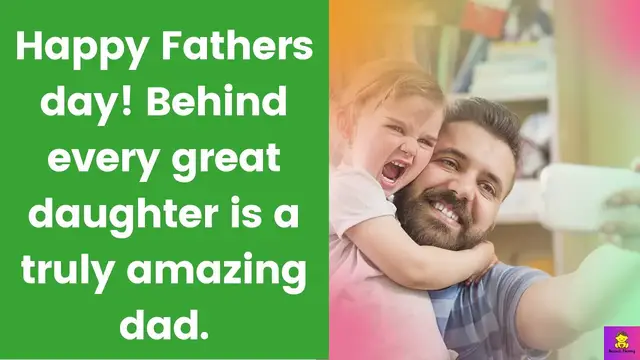 Video thumbnail for Funny Fathers Day Quotes And Messages From Daughter: 130+ Fathers Day Messages: KAVEESH MOMMY