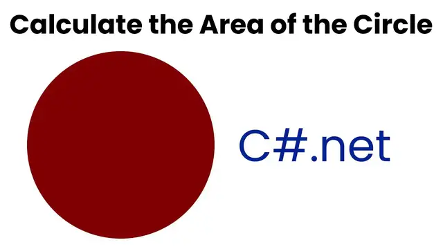 Video thumbnail for Calculate the Area of the Circle using C#.net
