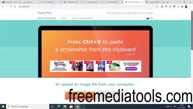 Video thumbnail for Paste.pics WebRTC Take Screenshots of Browser and Computer Screen and Share it By URL Full App