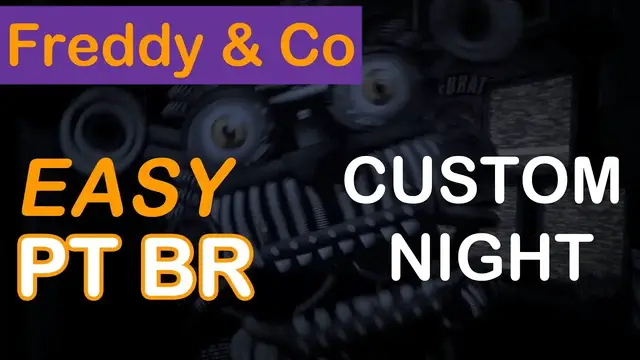 'Video thumbnail for Sister Location - Freddy & Co - Modo EASY - PT BR Custom Night Parte 2'