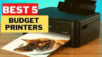'Video thumbnail for 5 Best Budget Printers 2022'
