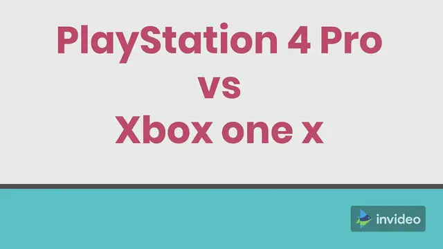 'Video thumbnail for PlayStation 4 Pro Vs Xbox One X '